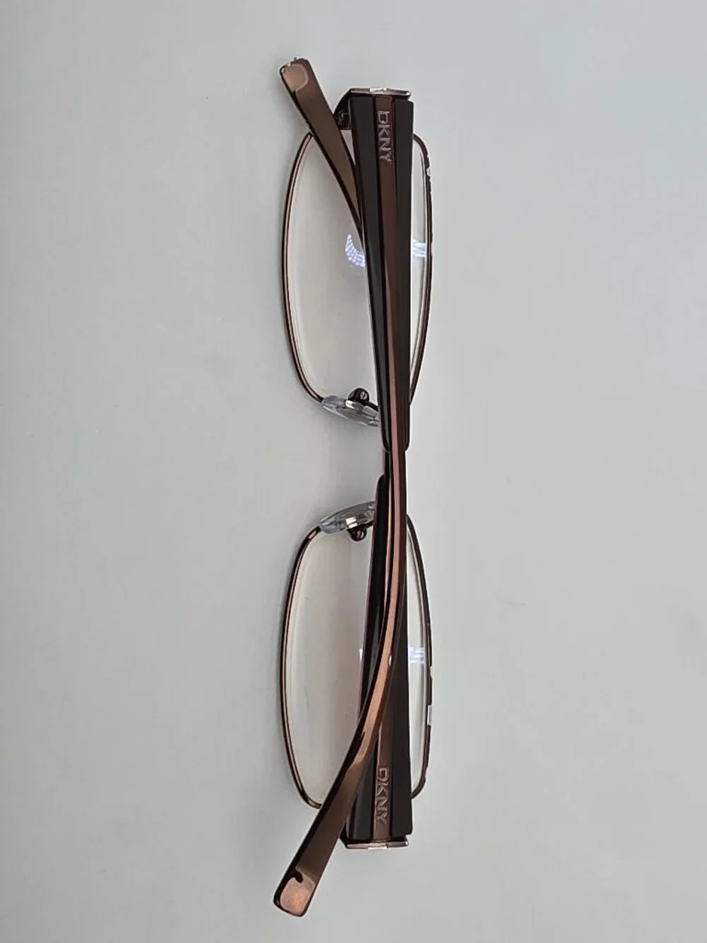 DKNY DY5570 1034 Bronze on Orange Eyeglasses Frame w/ Flexhinge 52-16-135
